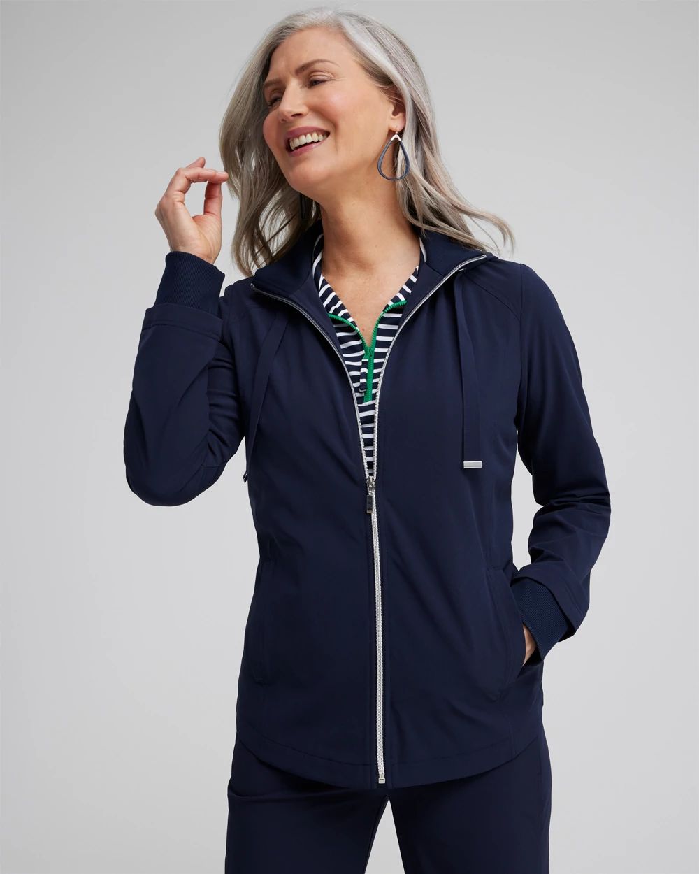 Zenergy® UPF Rib Mix Jacket | Chico's